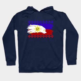 Phil.Flag / Baybayin word PI (Pilipinas) Hoodie